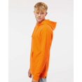 thumbnail image 2 of Independent Trading Co. Midweight Hooded Sweatshirt SS4500 Safety Orange L, 2 of 5