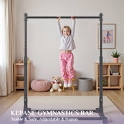 Primy 230LBS Gymnastics Bar for Kids, 39~61inches Adjustable Height Gymnastic Horizontal Bars, Stable Gymnastics Equipment Junior Training Bar for Home Using for Children