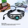 thumbnail image 3 of Pulseras Trenzadas ANGGREK Pulsera Trenzada De Cuero De PU Duradera 12 Piezas Decorativas Para Acampar Fiesta, 3 of 7