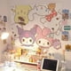 thumbnail image 3 of Pegatina autoadhesiva de Hello Kitty Sanrio Kuromi Cinnamoroll Anime Kawaii para decoración de dormitorio de niña, póster de dibujos animados para escritorio de pared, 3 of 4