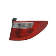 New Aftermarket Passenger Side Outer Tail Light Assembly 92402B8050 OE fits 2013-2016 Hyundai Santa Fe GLS Sport Utility 4-Door