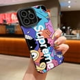 thumbnail image 2 of Funda De Silicona De Cuero Premium Blanda Superme Compatible Con iPhone 11 12 13 14 pro Max Xs Xr X 7 8 Plus Square Carcasa ip A Prueba De Golpes, 2 of 3