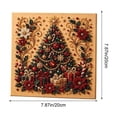 thumbnail image 4 of DIY Christmas Diamond Art Kit for Adults Beginner,Christmas Pearl Beads Art Craft Gemstone Diamond Dots Beads Handmade Xmas Pearl Art Kit Hanging Ornaments Painting Kit Gift Home Wall Mantel Decor, 4 of 10