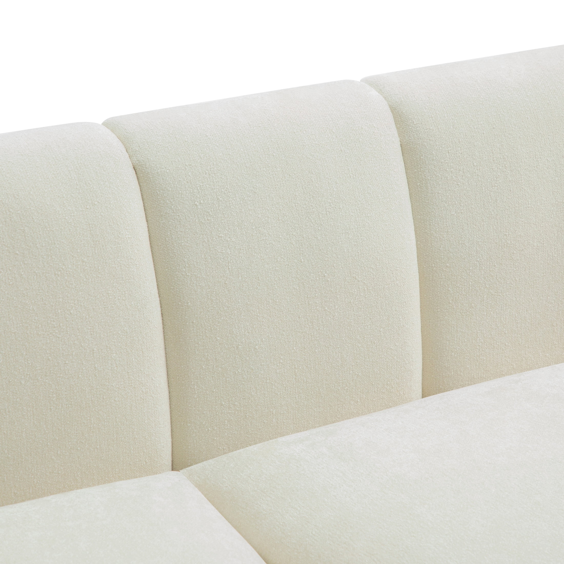 Christopher Knight Home 78.7" Chenille Loveseat Sofa, Modern Upholstered Couch with Square Arms, Beige