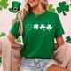 thumbnail image 1 of TaTaai Women's Casual St. Patrick's Day Print Short Sleeve T-Shirts Round Neck Fashion Lightweight Tops Soft Comfortable Tees for Women Spring Summer Outfits Gift, 1 of 7