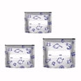 thumbnail image 1 of Visland Aluminum Foil Sealed Bags Reusable Leakproof Heat Resistant Sealable Bags Vacuum Zippered Food Pouches with Label Stand-Up Bottom for Vegetable Fruit Meat, 1 of 8