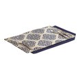 thumbnail image 2 of Navy Mandarin Floral on White Placemats Kitchen Dining Room Set of 4, 2 of 3