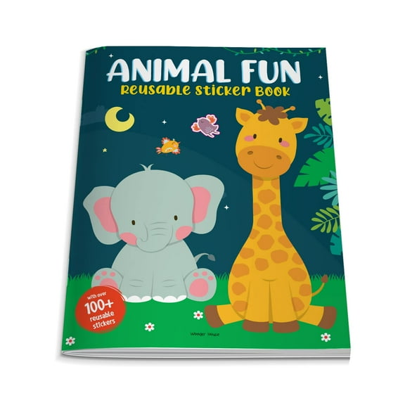 Animal Fun : Reusable Sticker Book (Paperback)