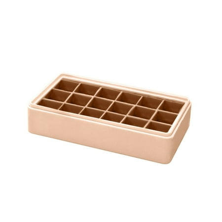 

Molds Cocktail Flexible Silicone For Freezer Release Ice For Ice 18 Ice Stackable Easy Tray Trays Ice Cube Ice Pick with Cover for Breaking Ice