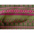 thumbnail image 4 of oneOone Organic Cotton Voile Fabric Geometric & Floral Block Printed Fabric 1 Yard 42 Inch Wide, 4 of 4