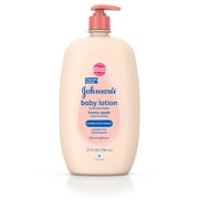Johnson's Baby Honey Apple Lotion, Skin Moisturizer, 27 Fl. Oz.