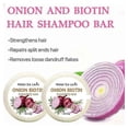 thumbnail image 2 of Onion and Biotin Shampoo Bar Soap, Moisturizing & Soothing, For All Hair Types, 2 of 5