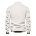 thumbnail image 4 of Veste de Moto Homme Résistante à la Chaleur Décontractée à Fermeture Éclair Chaude Coupe-Vent avec Poches Manteau de Moto, 4 of 9
