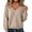 Beige, variant on Womens Waffle Knit V Neck Long Sleeve Sweater, Open Back Cross Tie Detail Relaxed Loose Knit Pullover Top, Soft Lightweight V Neck Open Back Tie Sweater for Daily Wear Weekend Travel Gathering Beige