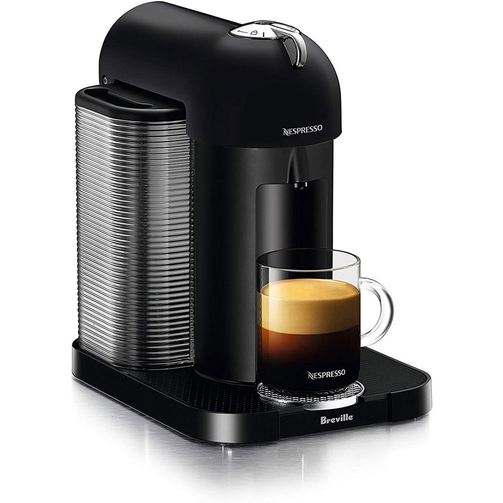 Breville BNV220BLK1BUC1 Vertuo Coffee and Espresso Machine, Black