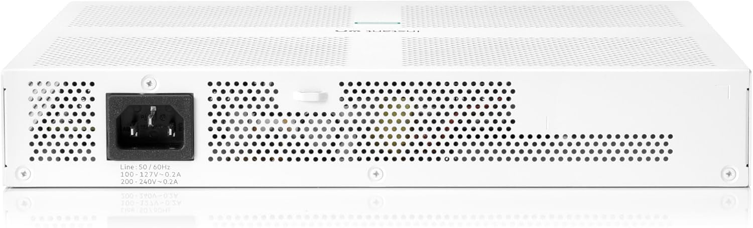 Restored Aruba R8R47A Instant On 1430 16-Port Gigabit Unmanaged Switch – High-Speed Ethernet Networking, Plug-and-Play (Refurbished)