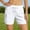 White, variant on PWPSG Women's High Waist Drawstring Quick Dry Side Split Athletic Shorts, Zipper Pockets for Yoga Workout Daily Commute Pink S