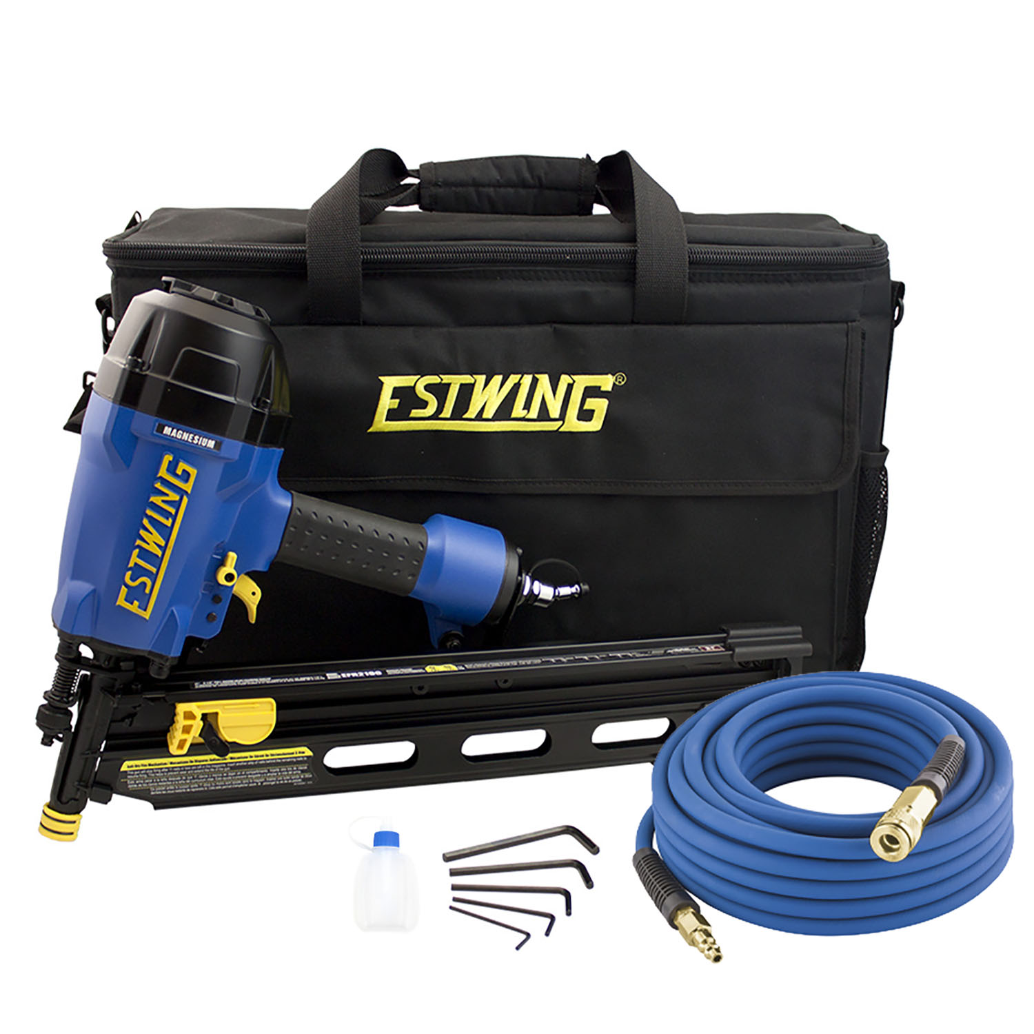 Walmart Estwing Pneumatic Framing Nailer w/Bag and 1/4" x 50' Air Hose