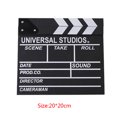 thumbnail image 3 of Wooden Director Movie Scene Clapperboard TV Video Clapper Board Film Photographic Prop Hanging Decorations,Maoww, 3 of 5