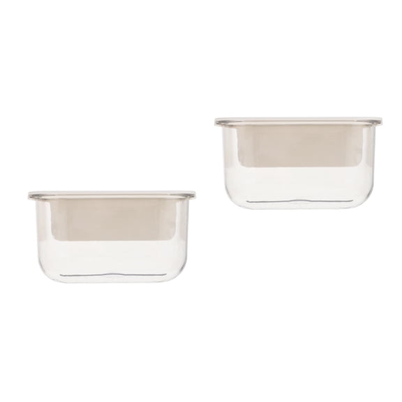 FRCOLOR 2pcs Hand Paper Towel Dispenser Wall- Mounted Paper Towel Dispenser Tissues Box Holder Hand Folded Paper Towel Dispenser for Kitchen Bathroom Toliet White