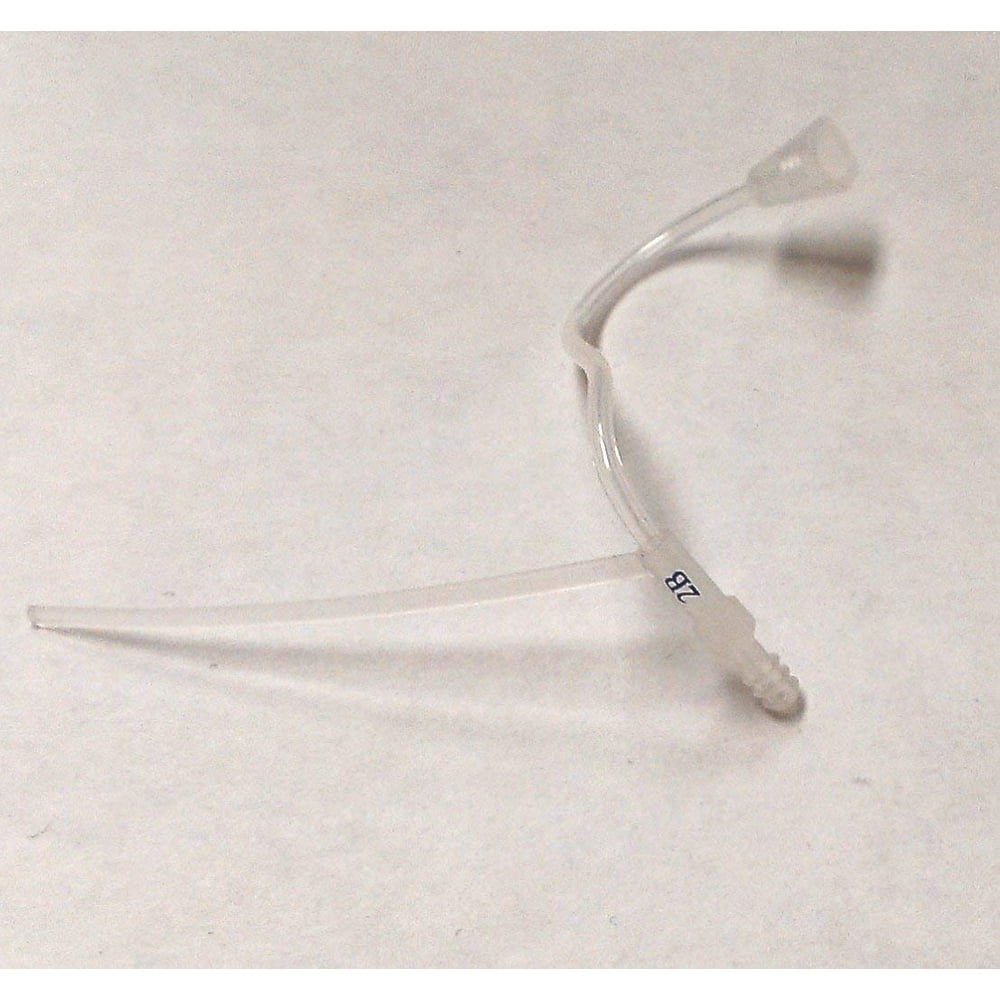 (2pack) Slim Tube refill screwON type hearing aid replacement tubes
