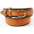 thumbnail image 2 of 39-40  Men's Leather 1 1/2" Wide Plain Casual Jean Ranger Belt Tan 12RAA06TN, 2 of 4