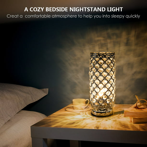 Led Crystal Table Lamps Without Bulb, Led Decorative Table Lamps