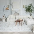 thumbnail image 7 of Rug Branch Atlas Oriental Scandinavian Indoor Area Rug, Beige Ivory - 5'x7', 7 of 7