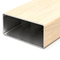 thumbnail image 4 of Rectangle Glass Coffee Table, Clear Coffee Table Modern Side Center Tables for Living Room Living Room Furniture, 4 of 10