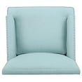 thumbnail image 5 of Rachel Fabric Club Chair, Light Blue, 5 of 7