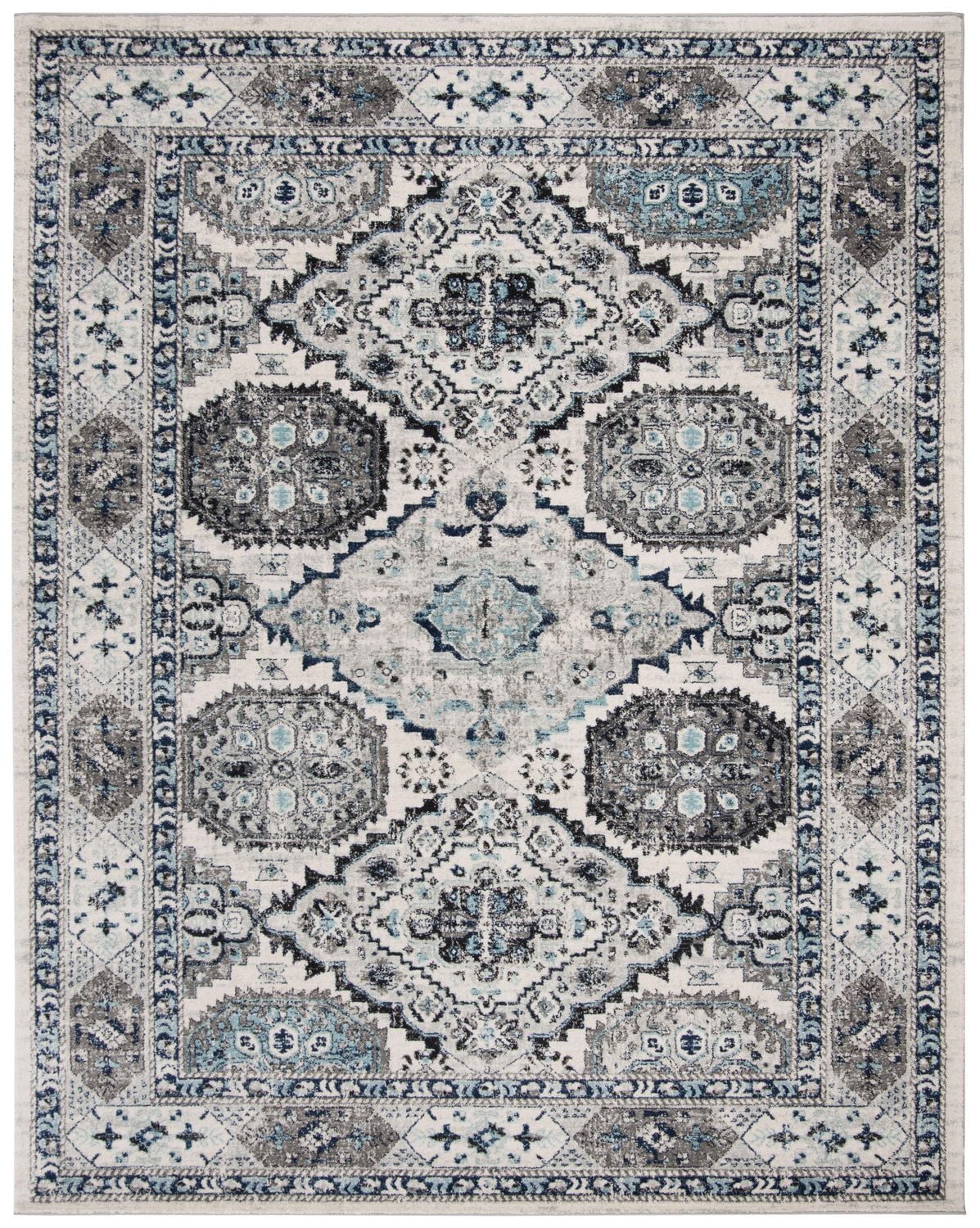 Safavieh Madison Normand Geometric Floral Area Rug