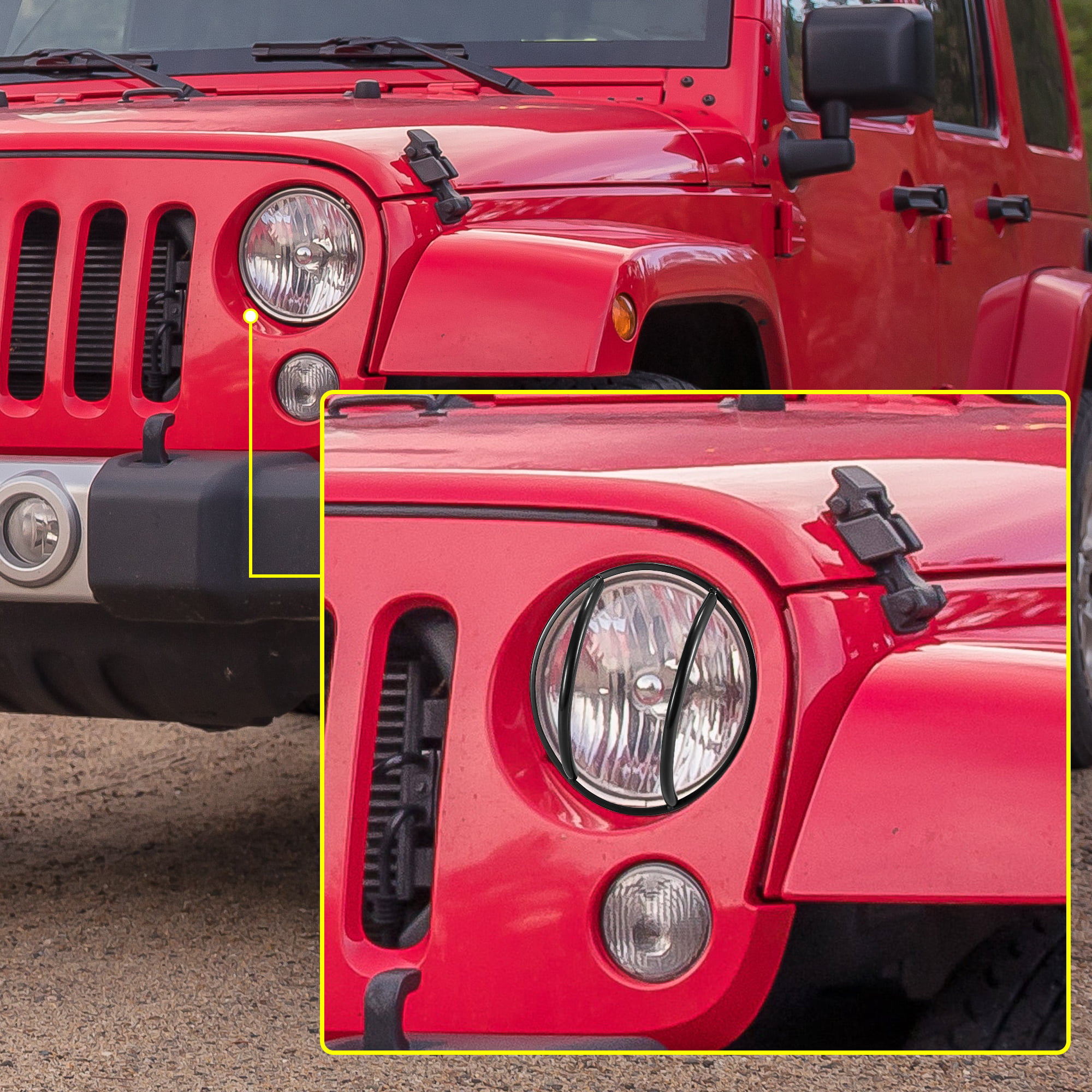 Tail Light Cover Guard Dog Paw Style Accessories Für Jeep Wrangler JL 2018 A3 