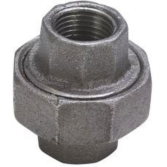 PROPLUS BLACK MALLEABLE UNION, 3/8 IN.