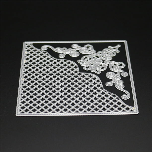 Die Cutting Dies Clearance Uk All clearance 2PCS Gridding & Flower Carbon Steel Cutting Dies Set