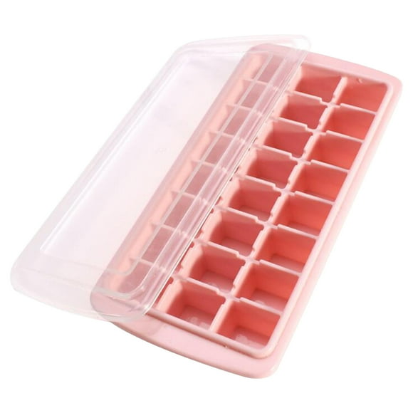 TIMIFIS Ice Lattice Ice Making 24 Square Ice Tray Home Ice Making with Lid Kitchen Gadgets