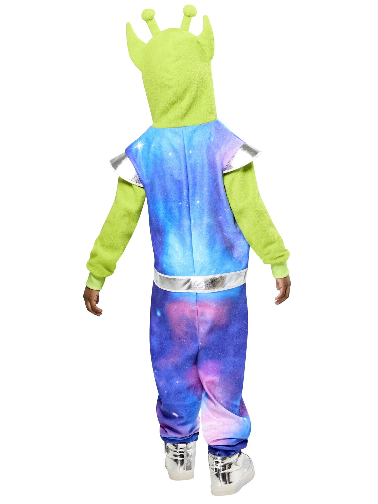 Rubies Cosmic Alien Comfy Wear Zipsters Costume for Kids, Unisex