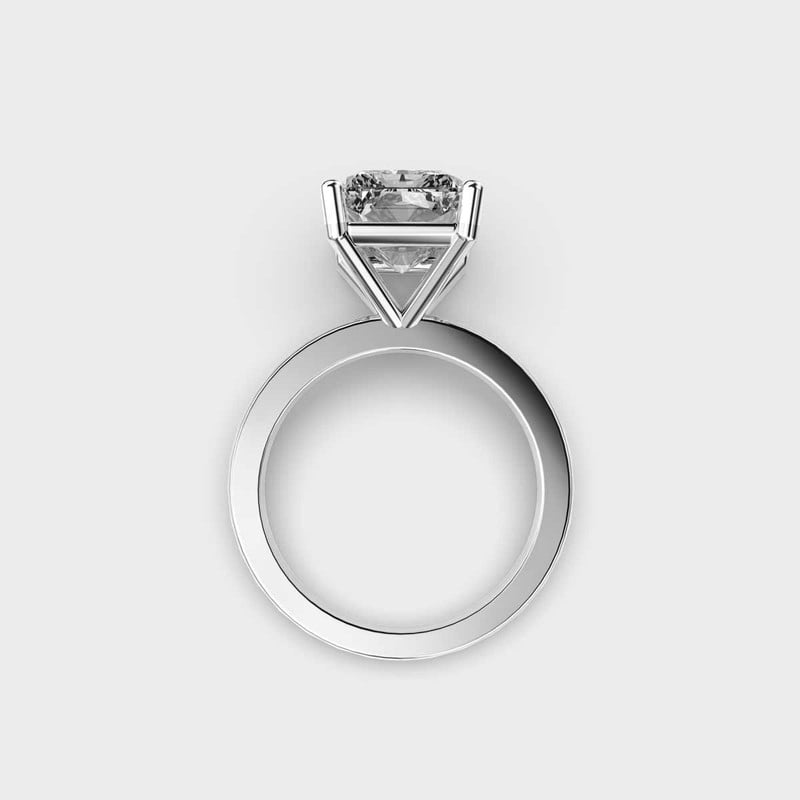 3 Carat Latest IGI Certified Lab Grown Diamond Wedding Ring for Ladies Solid 10K White Gold | Solitaire Diamond Engagement Rings | Size 5 by Diamond-Capitals