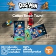 thumbnail image 2 of Toalla Franco Dog Man Supa Cop & Petey Book Kids 148 x 71 cm, 2 of 7