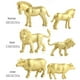 thumbnail image 3 of Juego de juguetes de animales de la selva, 12 piezas de figuras de animales de aprendizaje, juguetes de animales del bosque, modelo de figura de animal elaborado con cuidado, 3 of 8