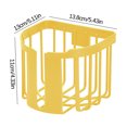 thumbnail image 4 of Toallero de papel higiénico con ruedas, estante para cosméticos, carrito de metal con ruedas, estante plegable y ajustable, almacenamiento moderno para baño, decoración del hogar, diseño de, 4 of 8