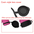 thumbnail image 4 of 2 Piezas de Tapa Protectora de Goma para Lentes de Objetivo de Binoculares, la Mejor Protección para Binoculares de 61 A 63 mm, 4 of 7