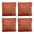 thumbnail image 1 of Cojín Decorativo ZIta cuadrado grande Set de 4 Terracota, 1 of 3