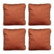 thumbnail image 1 of Cojín Decorativo ZIta cuadrado grande Set de 4 Terracota, 1 of 3