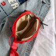 thumbnail image 3 of Bolso de hombro acolchado para mujer, bandolera con relleno de Color sólido, bolso de viaje para mujer, 3 of 3