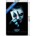 thumbnail image 3 of DC Comics Movie - The Dark Knight - The Joker with Batman Playing Card Wall Poster with Push Pins, 14.725" x 22.375", 3 of 6