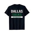 thumbnail image 1 of Dallas Sucks #FlyEaglesFly T-Shirt, 100% Cotton, Casual Crew Neck, Slight Stretch, Knit Fabric, Regular Fit, Unisex, with Applique, for Philadelphia Sports Fans, All-Season Short-Sleeve Tee, 1 of 6