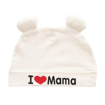 

[BRAND CLEARANCE!!!] 3-9M Letter Printed Baby Knitting Hat Cap for Boys Girls Winter Hat Toddler Boys Cap Infant Accessories (Style L)