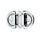 thumbnail image 4 of Riwesomey Almohadilla plegable de acero inoxidable para ojos, portátil, reutilizable, espejo pulido, doble anillo en D, amarre interno, herrajes Bombillas para automóviles, 4 of 6