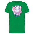 thumbnail image 1 of Crazy Beard Pink & White Tee Men's -Image by Shutterstock, 1 of 2