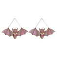 thumbnail image 2 of Wweixi 1/2/3/5 Durable Halloween Decor Hanging - Easy To Install Decoration Practical Stained Glass Suncatcher A 2PCS, 2 of 6